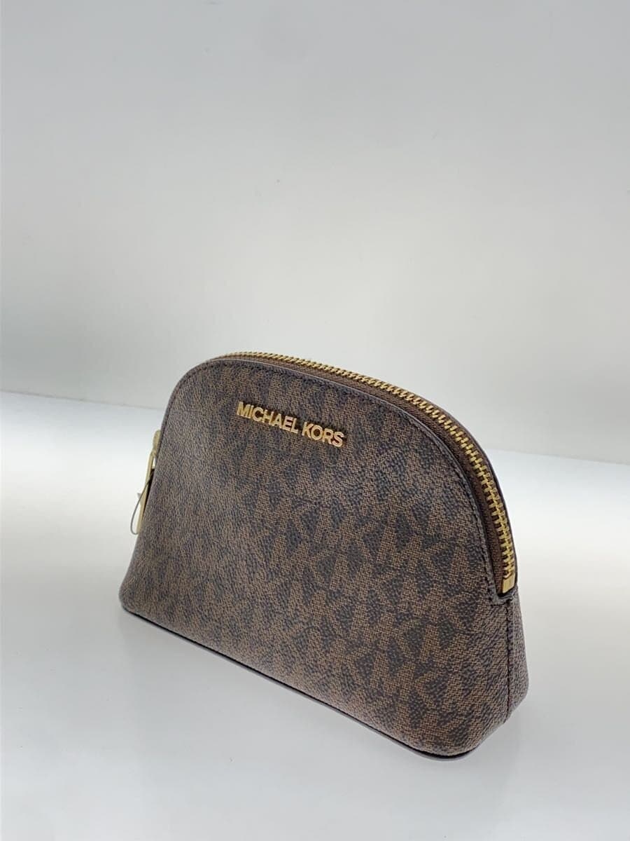 MICHAEL KORS Pouch PVC BRW 35T0GTVM2B 2