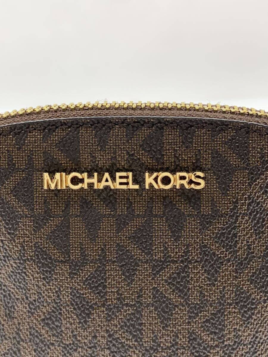 MICHAEL KORS Pouch PVC BRW 35T0GTVM2B 5