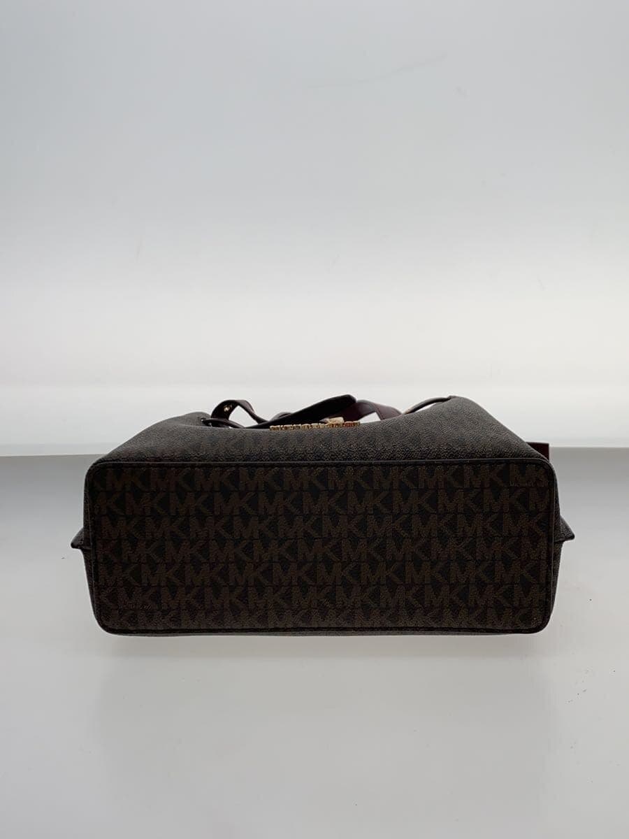 MICHAEL KORS Handbag PVC BRW All Over Pattern 35H0GU5S1B 4