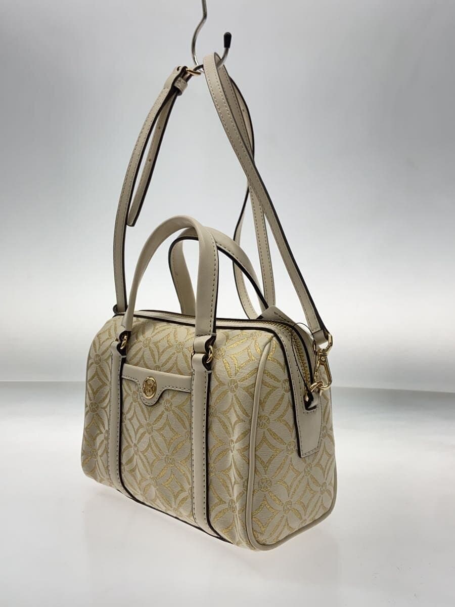 MICHAEL KORS Shoulder Bag Canvas BEG All Over Pattern 35F4GTFC1 2