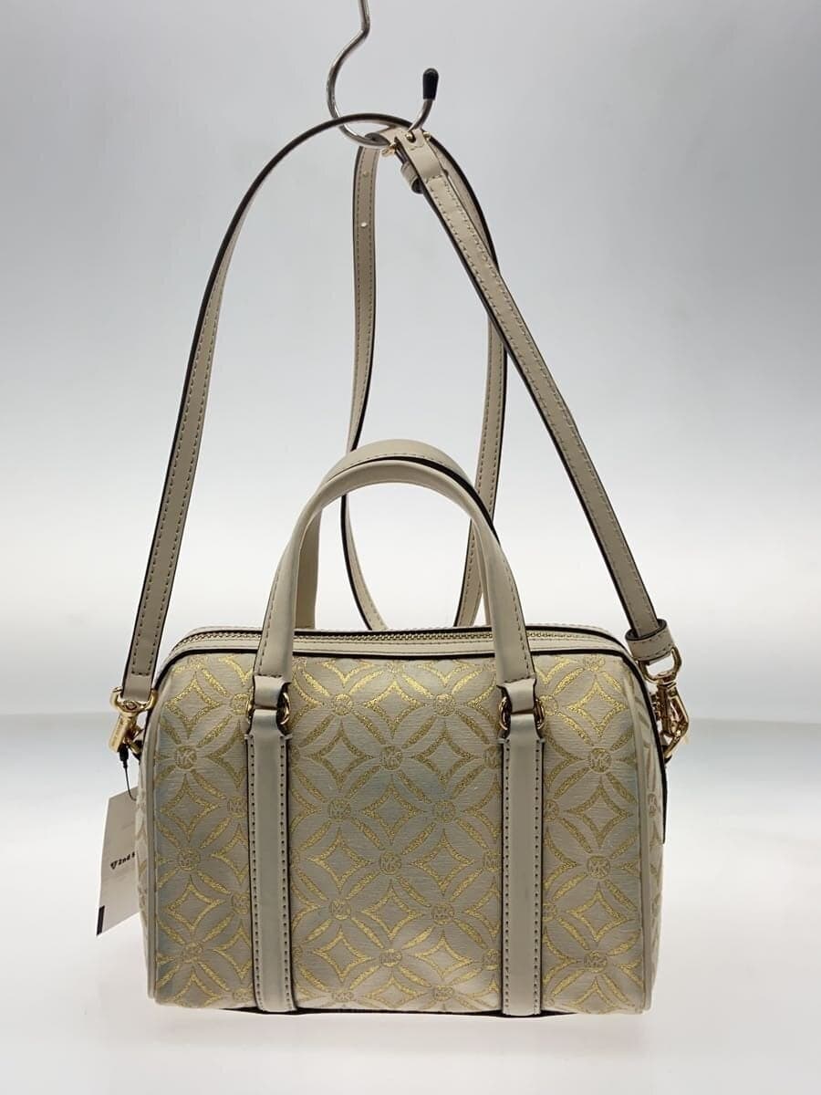 MICHAEL KORS Shoulder Bag Canvas BEG All Over Pattern 35F4GTFC1 3