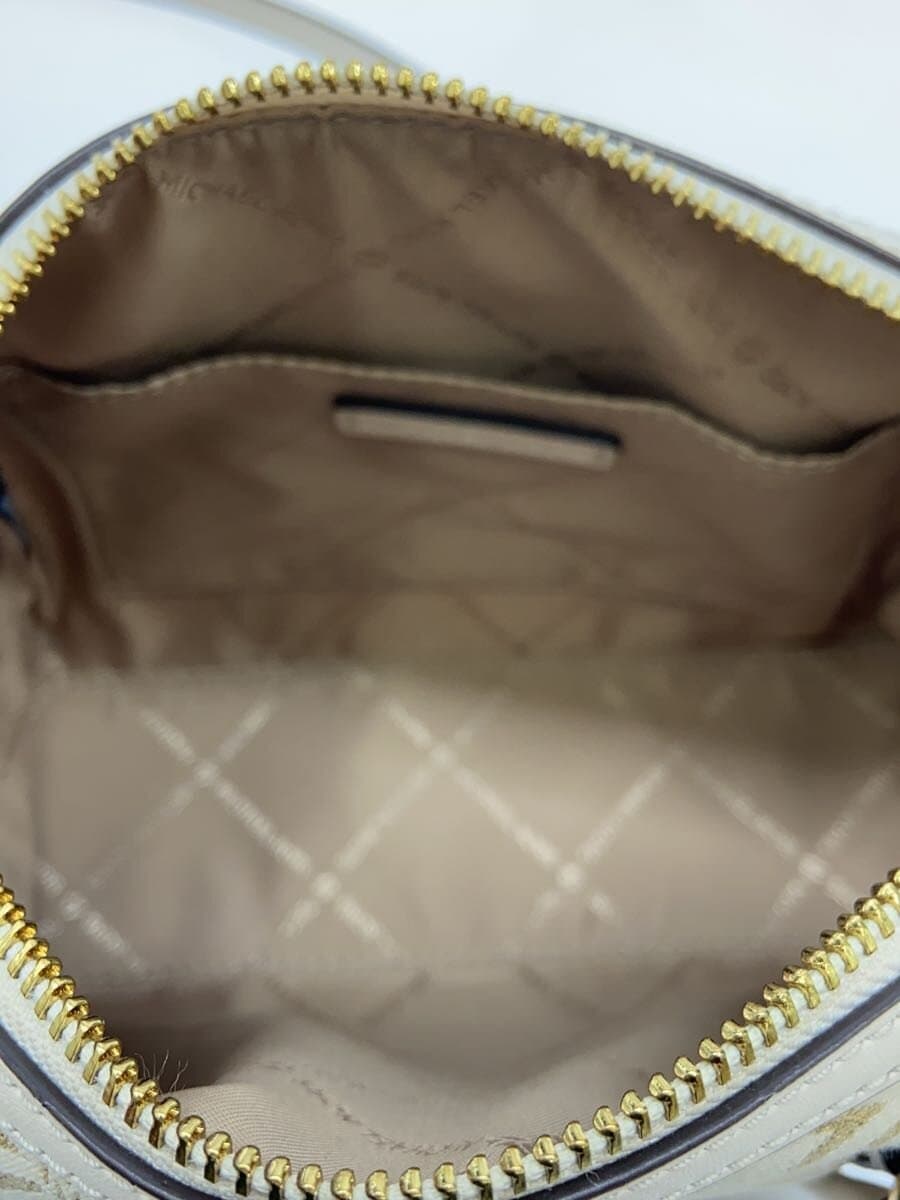 MICHAEL KORS Shoulder Bag Canvas BEG All Over Pattern 35F4GTFC1 6