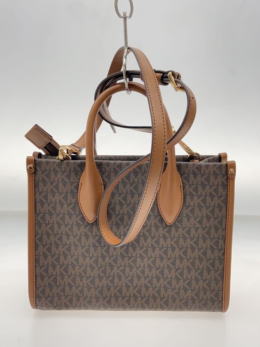 MICHAEL KORS Shoulder Bag PVC BRW All Over Pattern 35F2G7ZC5B 3