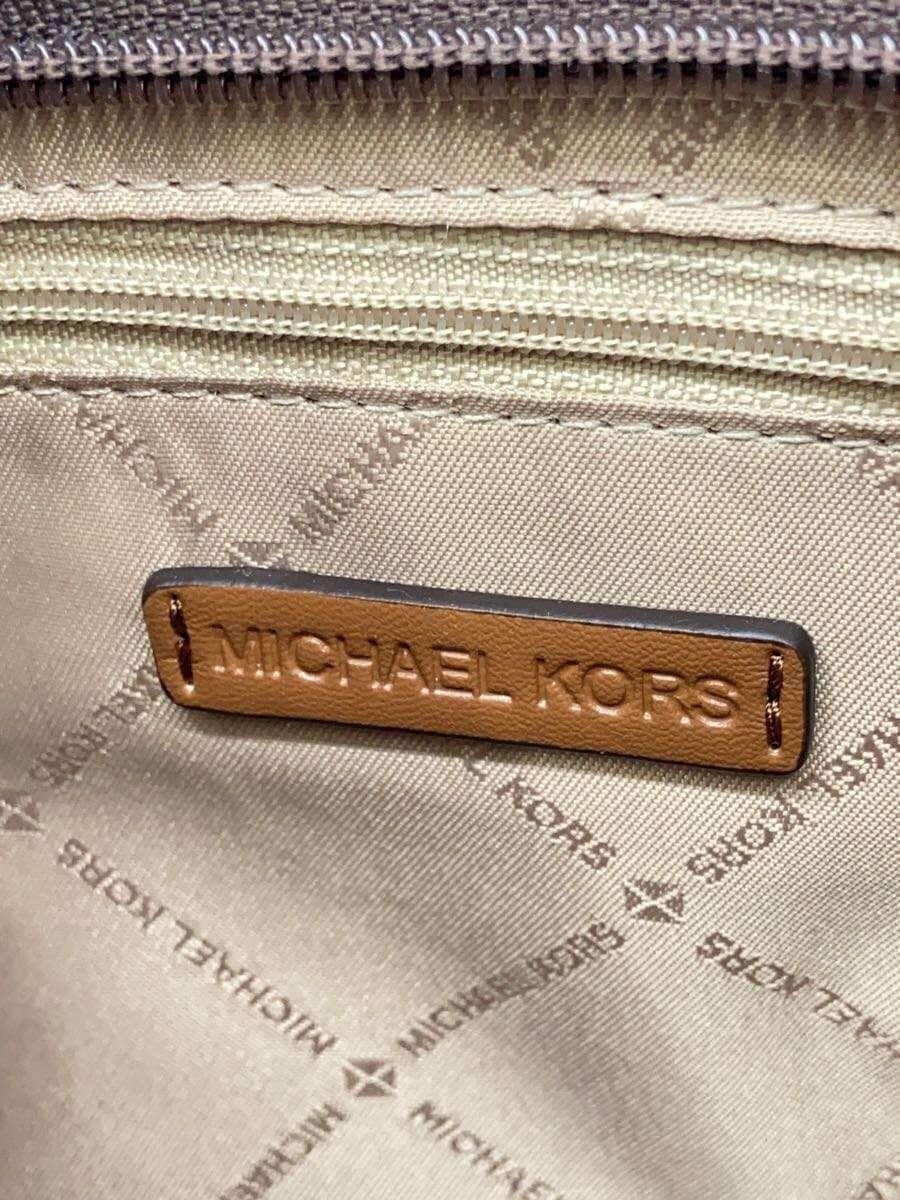 MICHAEL KORS Shoulder Bag PVC BRW All Over Pattern 35F2G7ZC5B 5