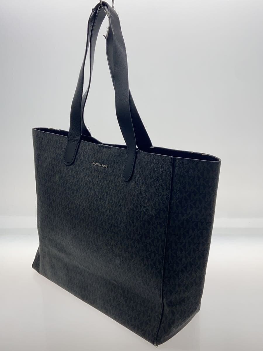 MICHAEL KORS Tote Bag PVC GRY All Over Pattern NB-2102 2