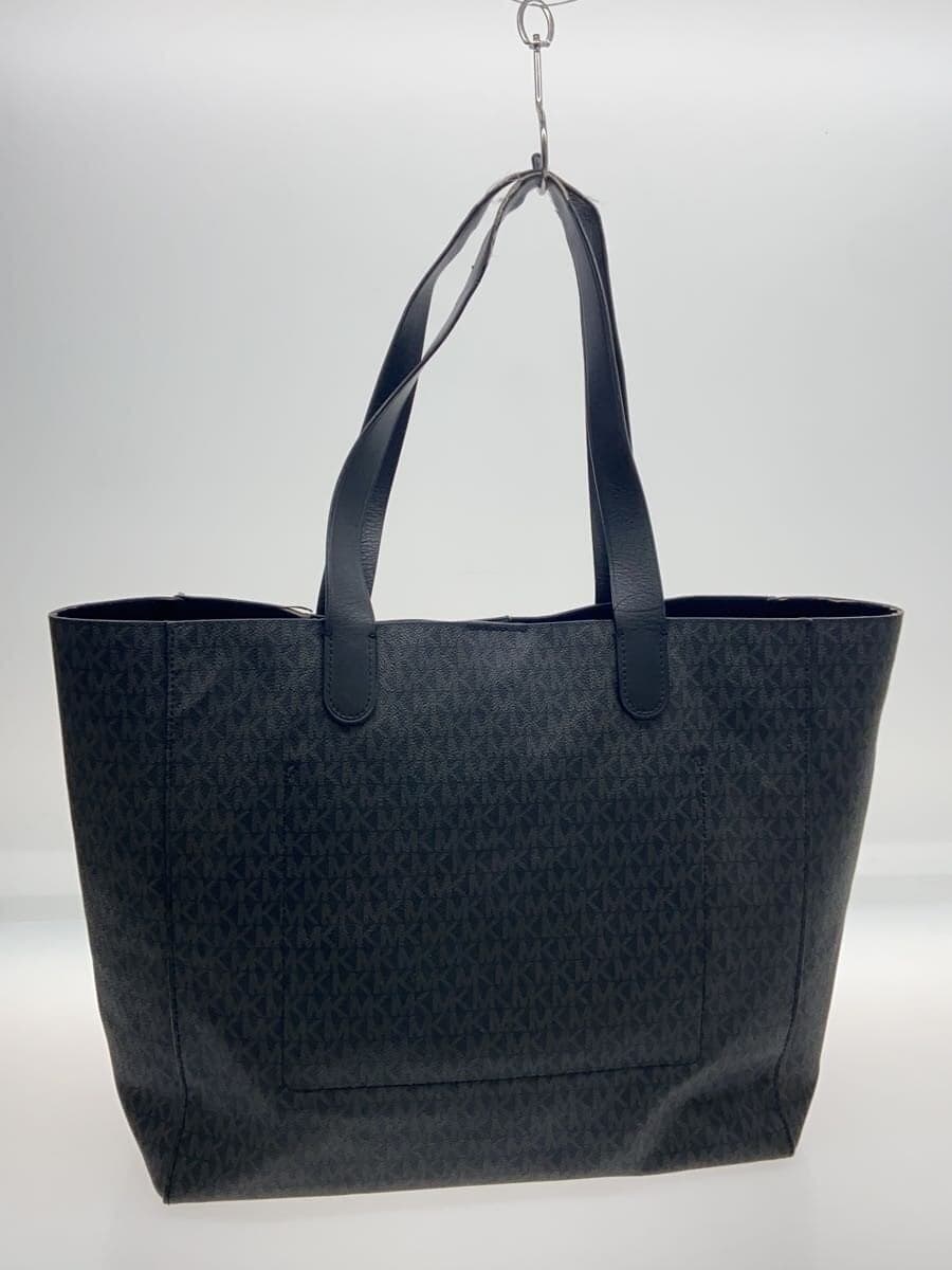 MICHAEL KORS Tote Bag PVC GRY All Over Pattern NB-2102 3