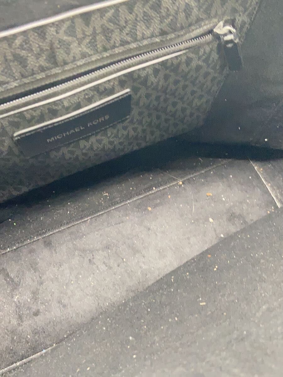 MICHAEL KORS Tote Bag PVC GRY All Over Pattern NB-2102 6