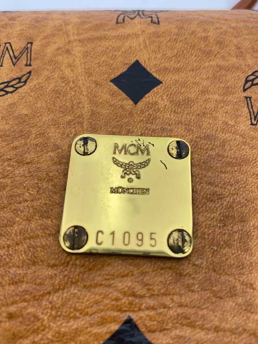 MCM Shoulder Bag BRW All Over Pattern 5