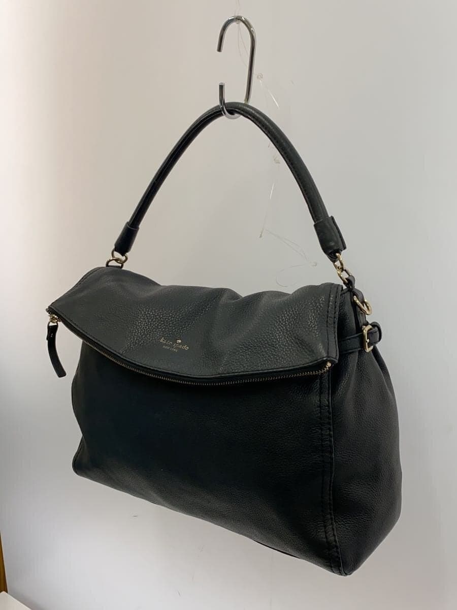 kate spade new york Handbag Leather BLK Solid 2