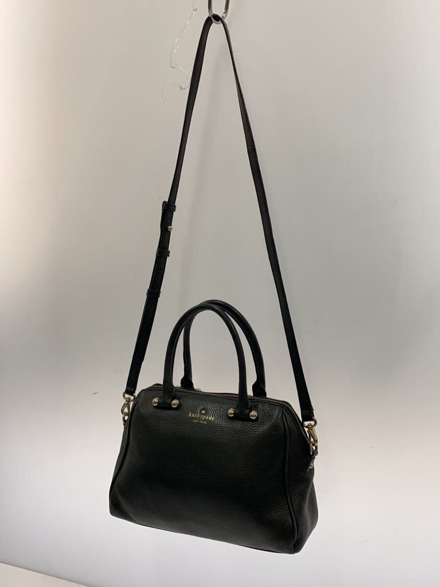 kate spade new york Handbag Leather BLK Solid 2