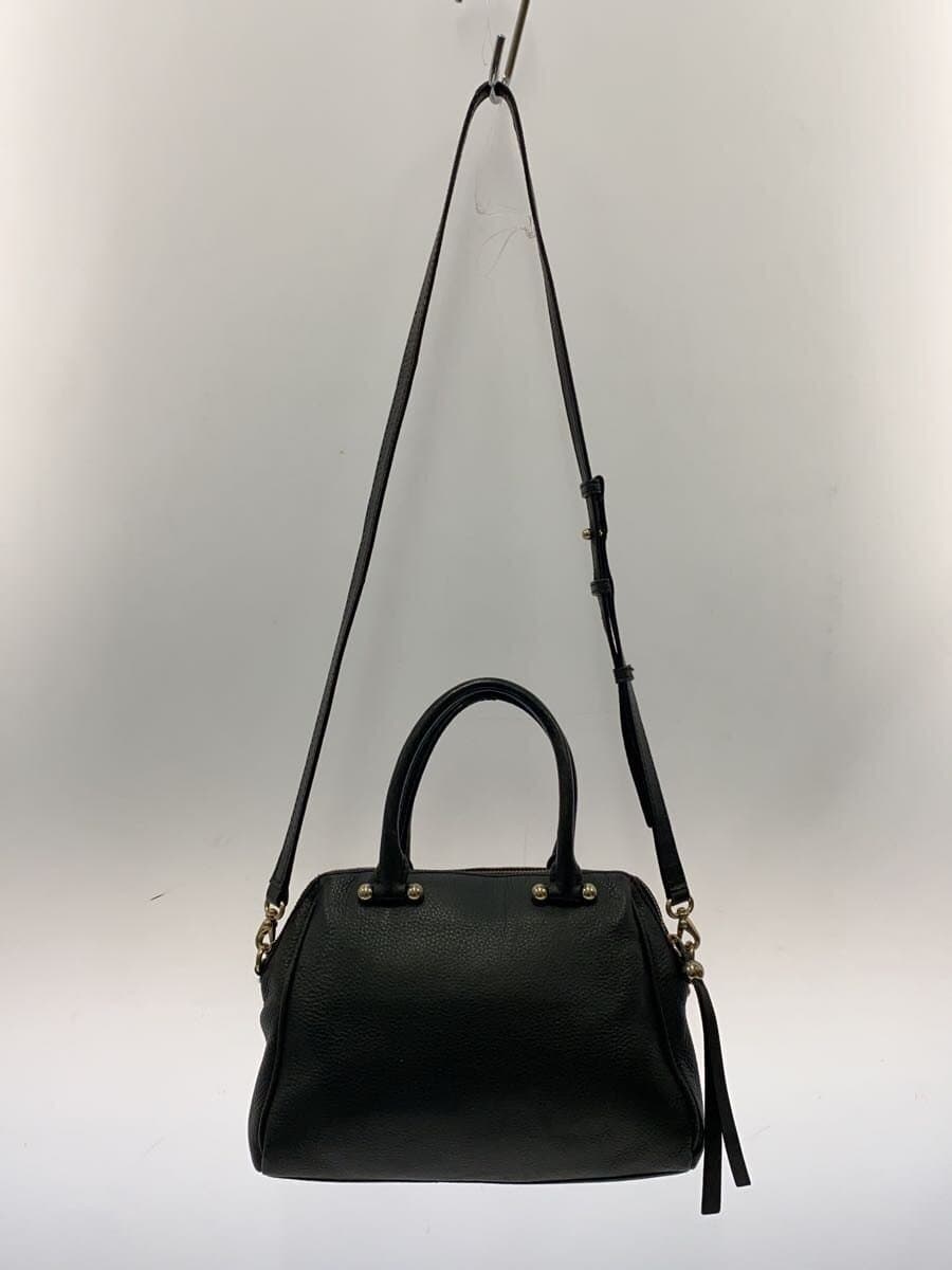 kate spade new york Handbag Leather BLK Solid 3