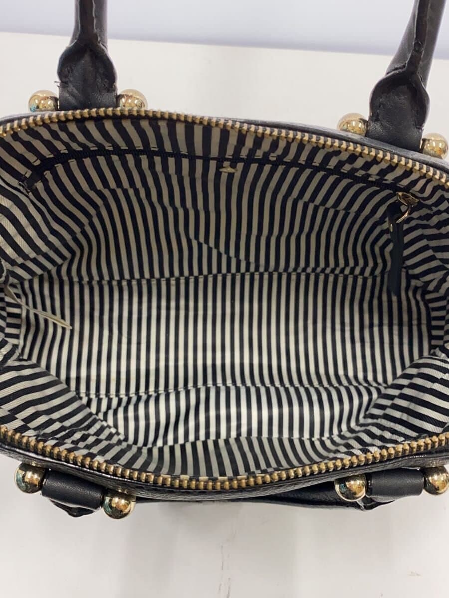 kate spade new york Handbag Leather BLK Solid 6