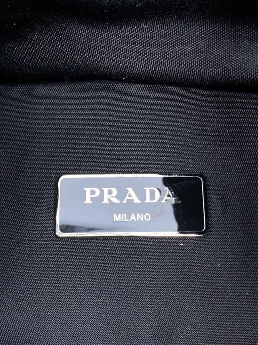 PRADA Backpack Nylon BLK V136 5