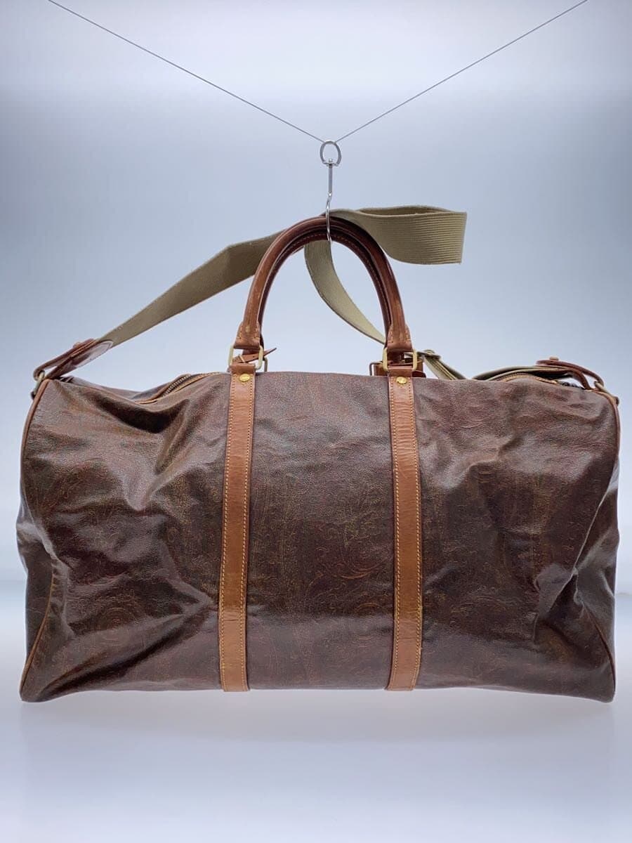 ETRO Boston Bag PVC BRW Paisley 3