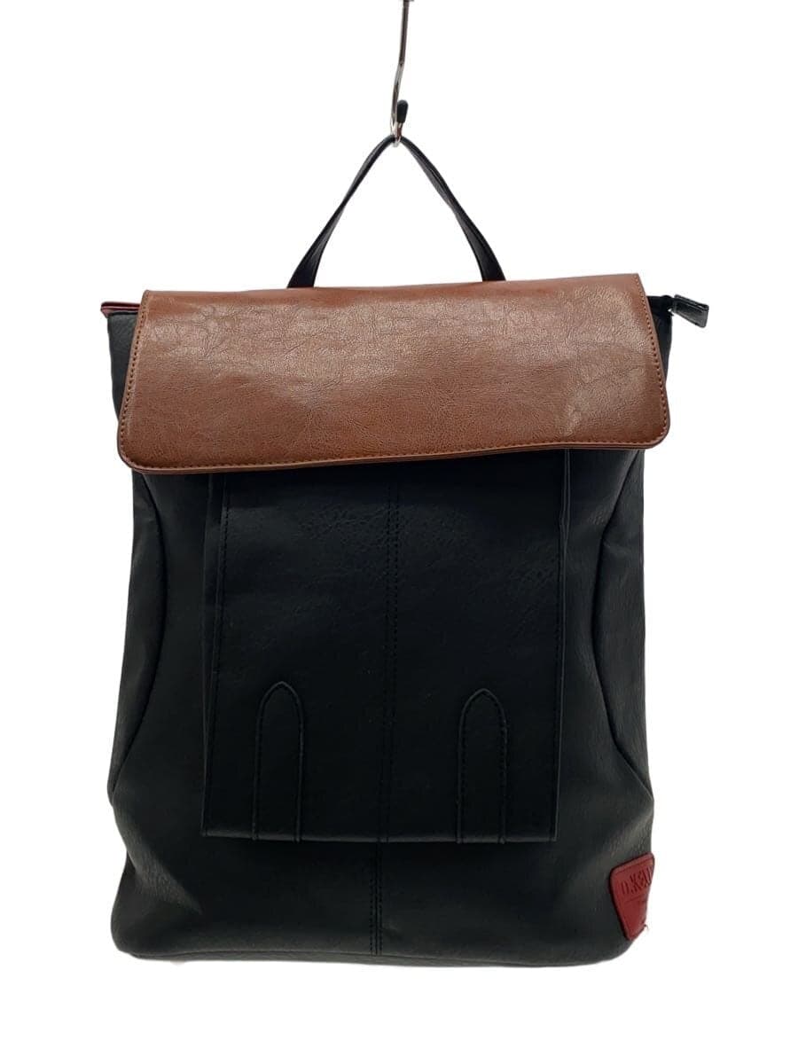 D.KELLY Backpack Leather BLK