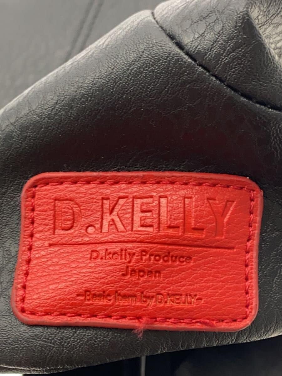 D.KELLY Backpack Leather BLK 5