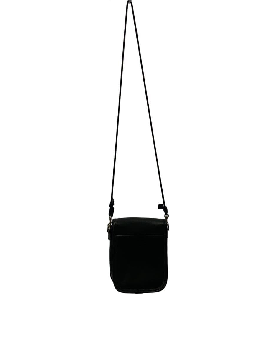 SLOW Shoulder Bag Leather BLK