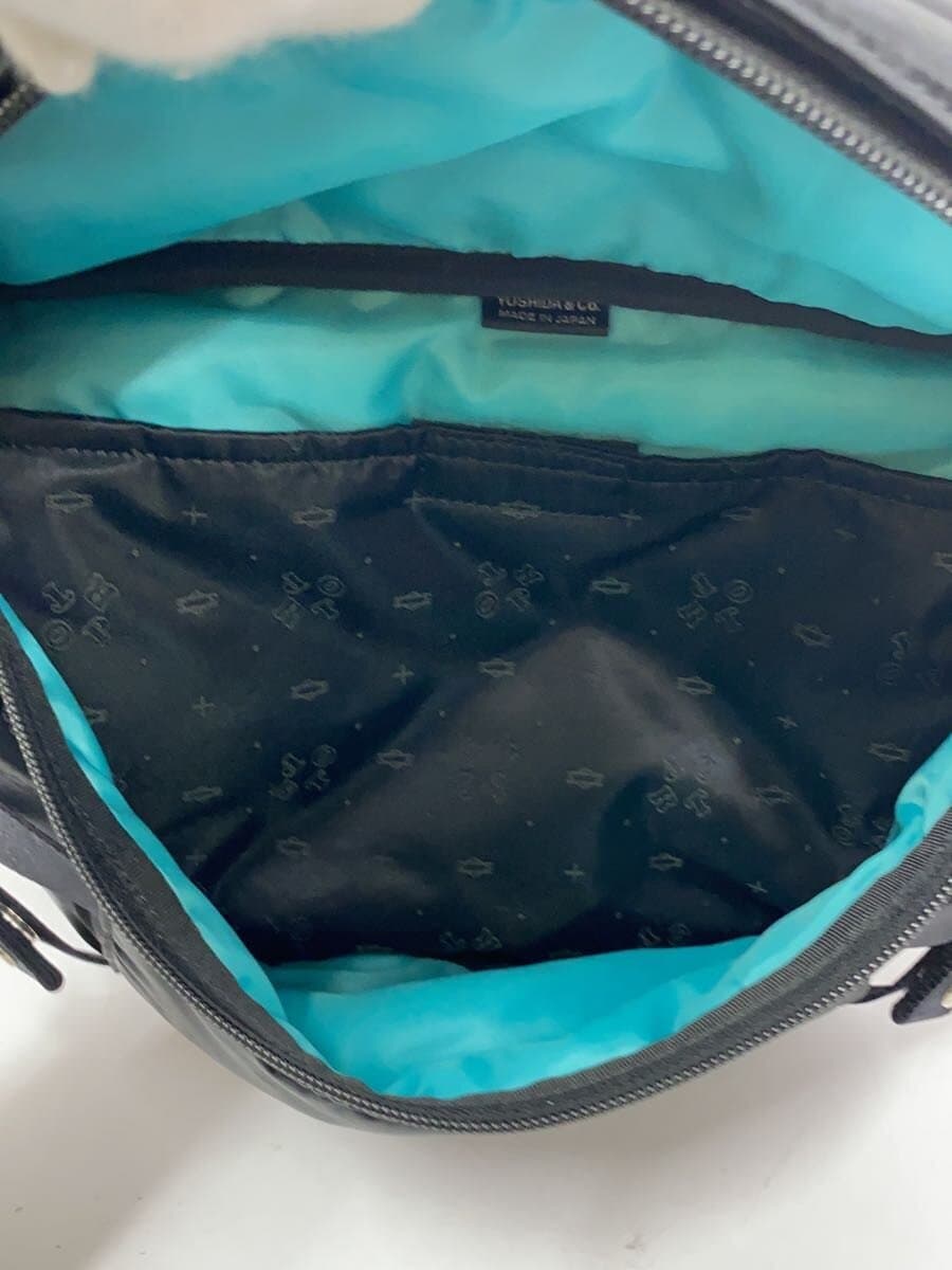 PORTERMONOGRM WAIST BAG Nylon BLK All Over Pattern 5