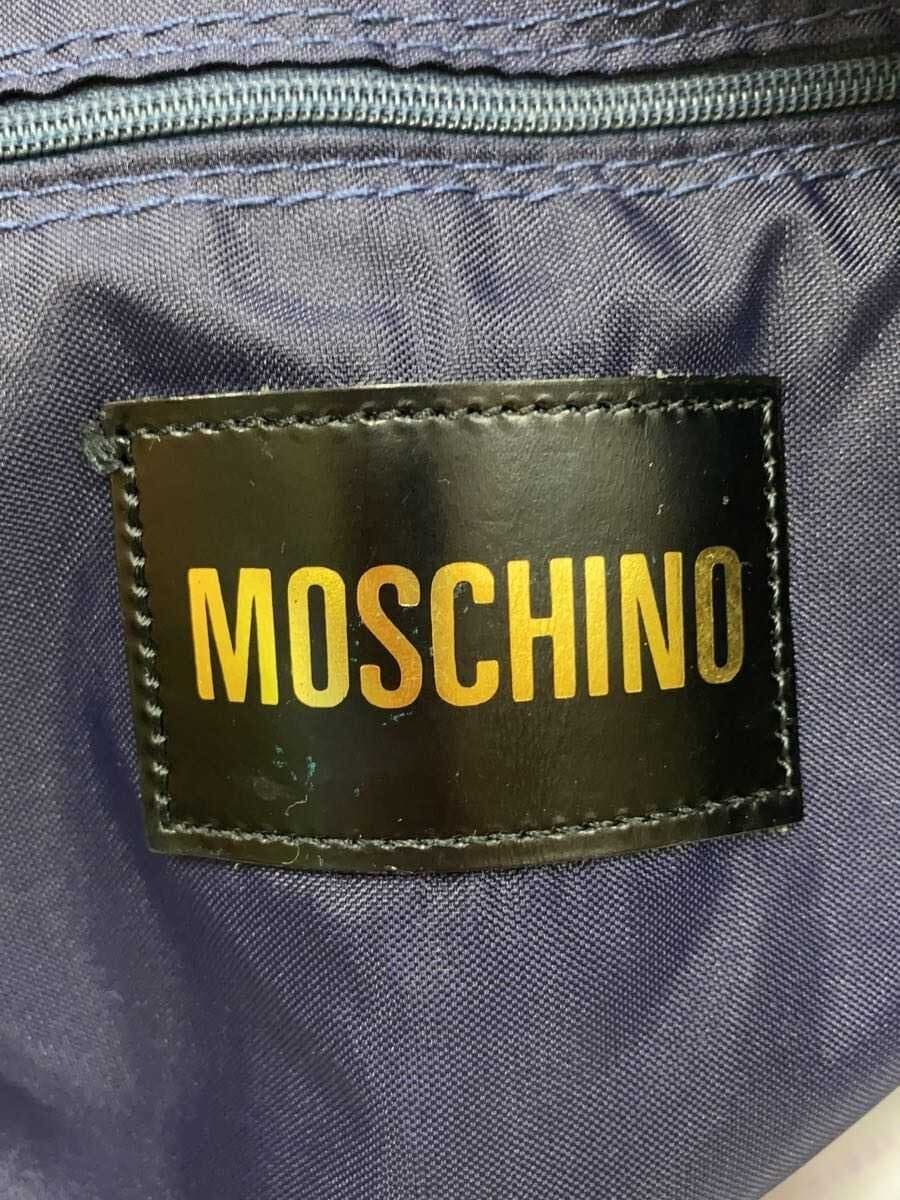 MOSCHINO Boston Bag Nylon BLK 5