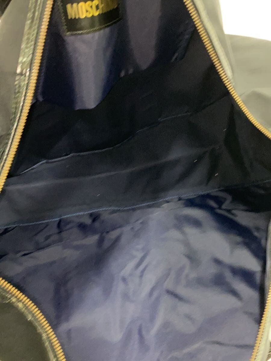 MOSCHINO Boston Bag Nylon BLK 6