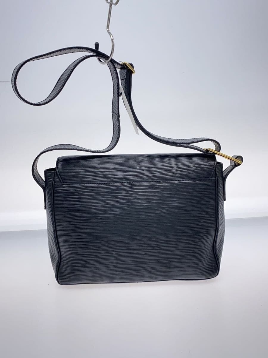 FENDI shoulder bag leather BLK 3