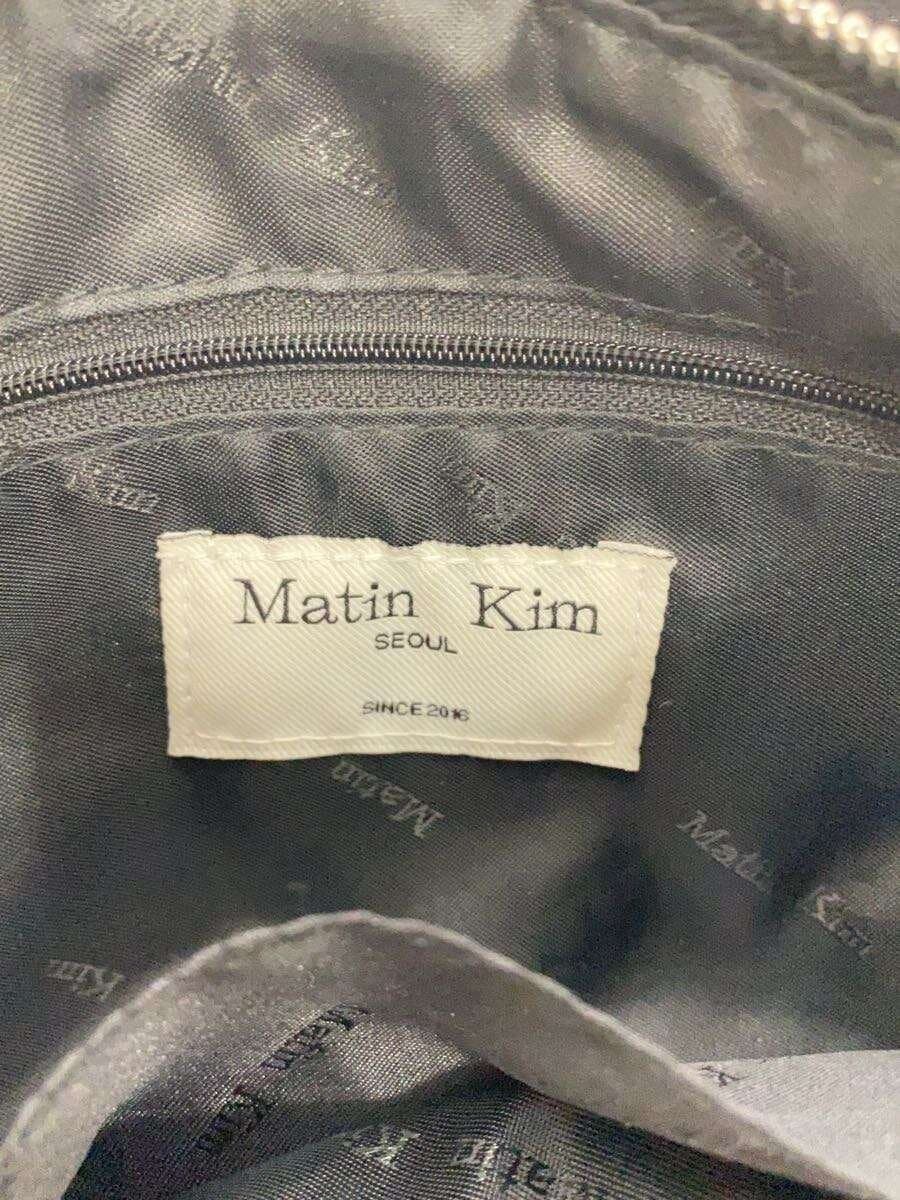 Matin Kim Shoulder Bag Faux Leather BLK MK2411BG002M-BB-F 4