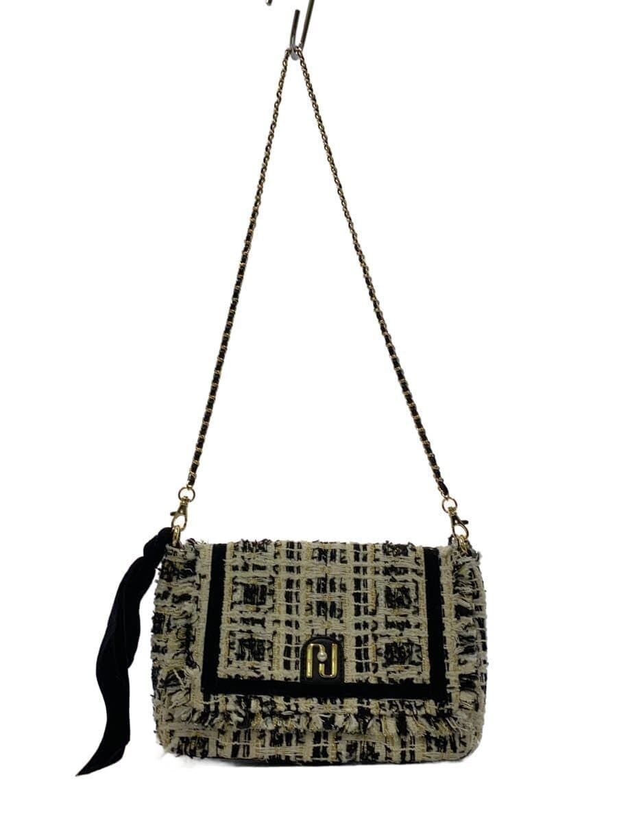 JILL by JILLSTUART Shoulder Bag Tweed BLK Check 125-5280008