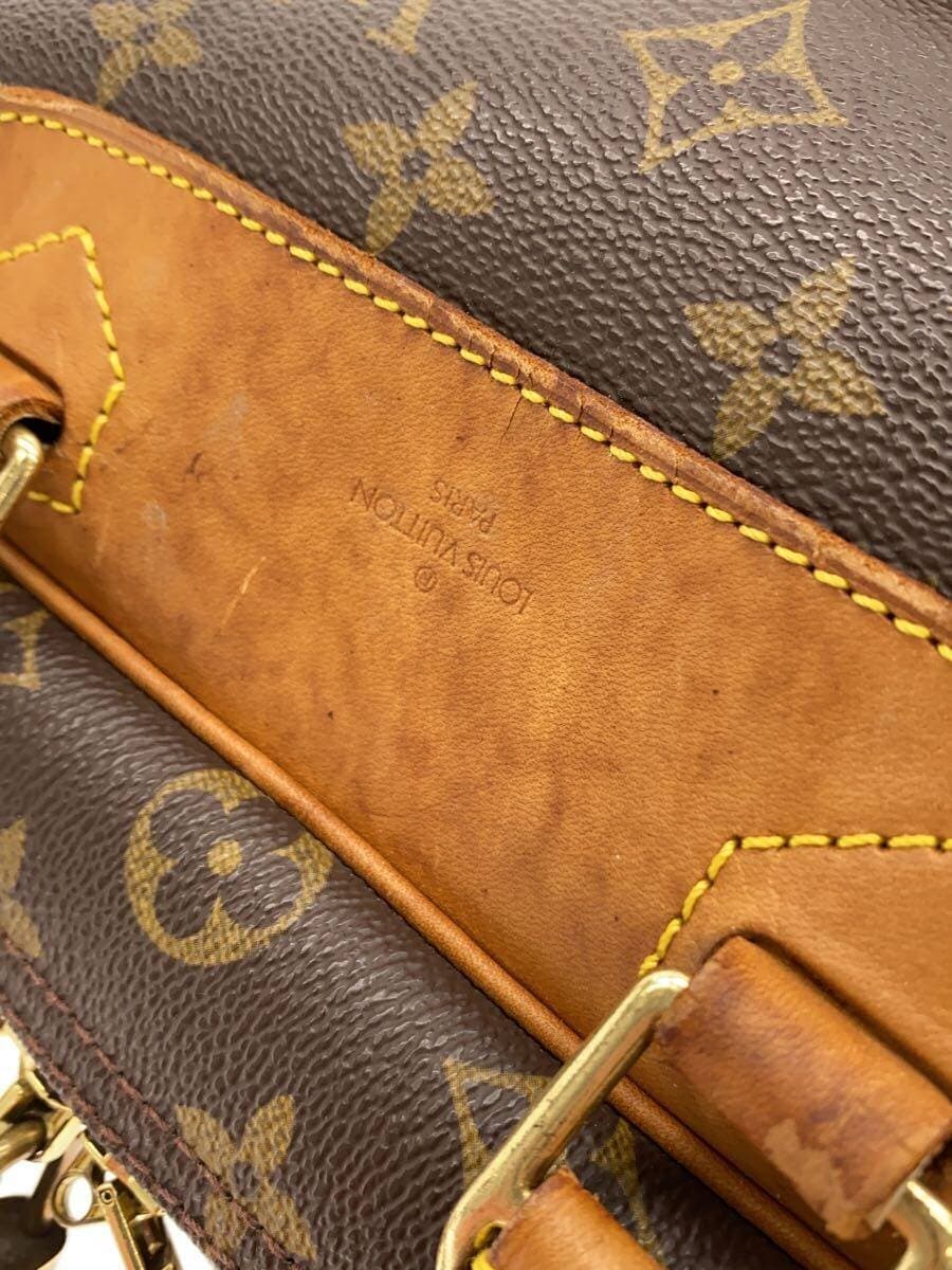 LOUIS VUITTON Bowling Vanity (Deauville) - Monogram Canvas PVC BRW Monogram 7