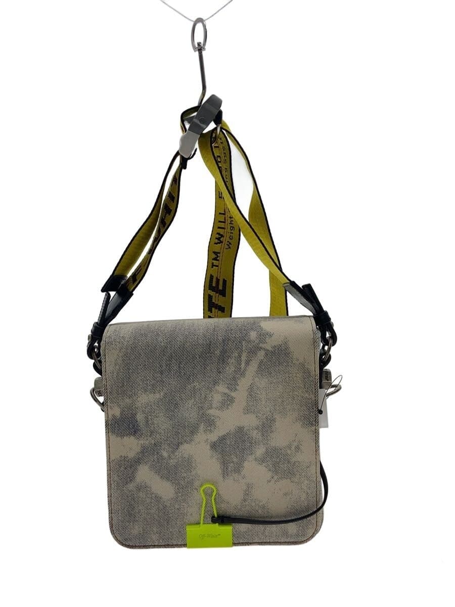 OFF-WHITE shoulder bag denim GRY