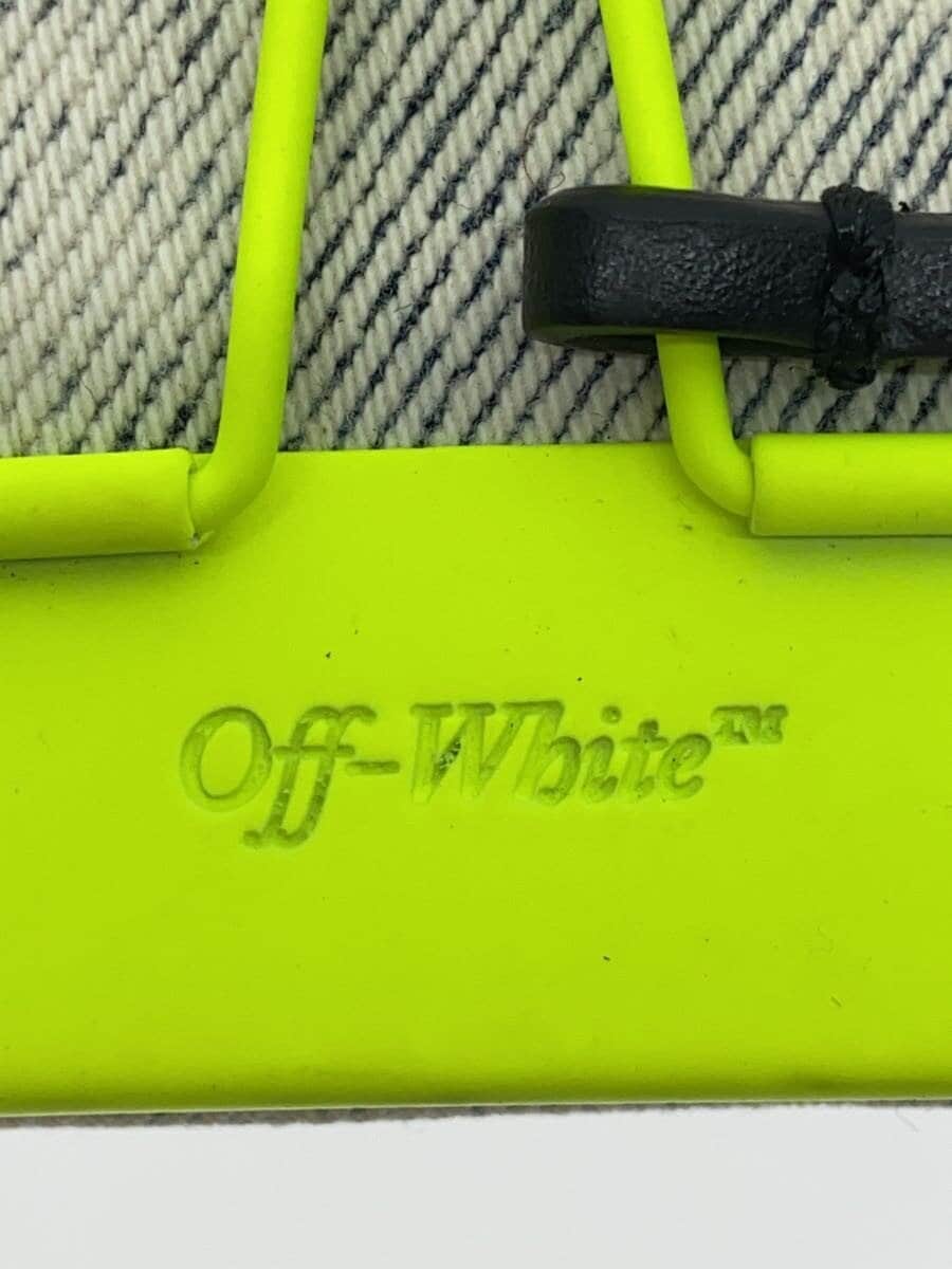 OFF-WHITE shoulder bag denim GRY 5