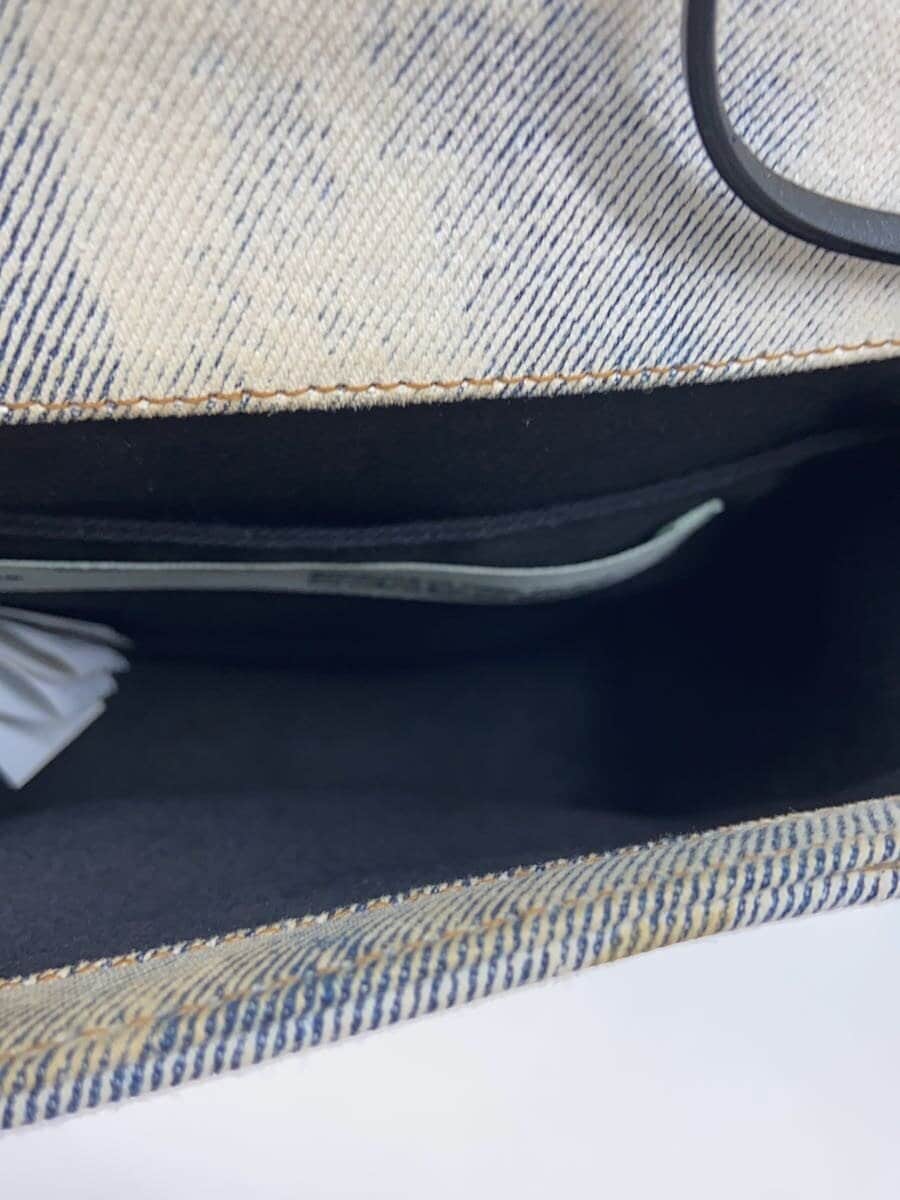 OFF-WHITE shoulder bag denim GRY 6