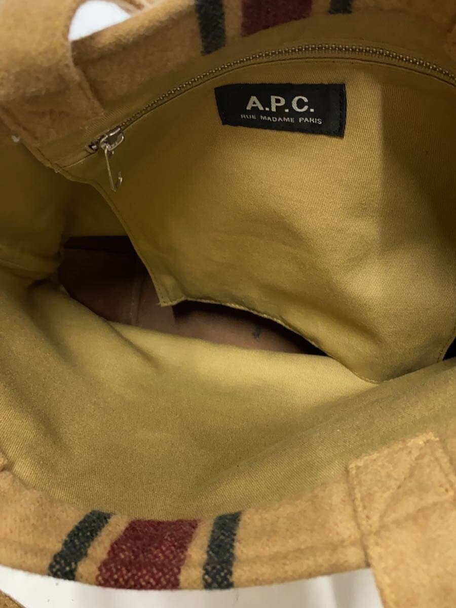 A.P.C. Tote Bag Wool BRW 6