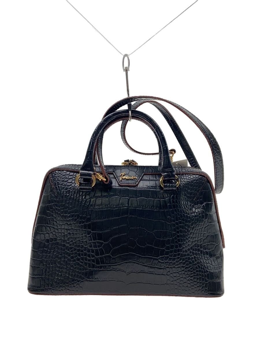 IACUCCI Shoulder Bag Leather BLK