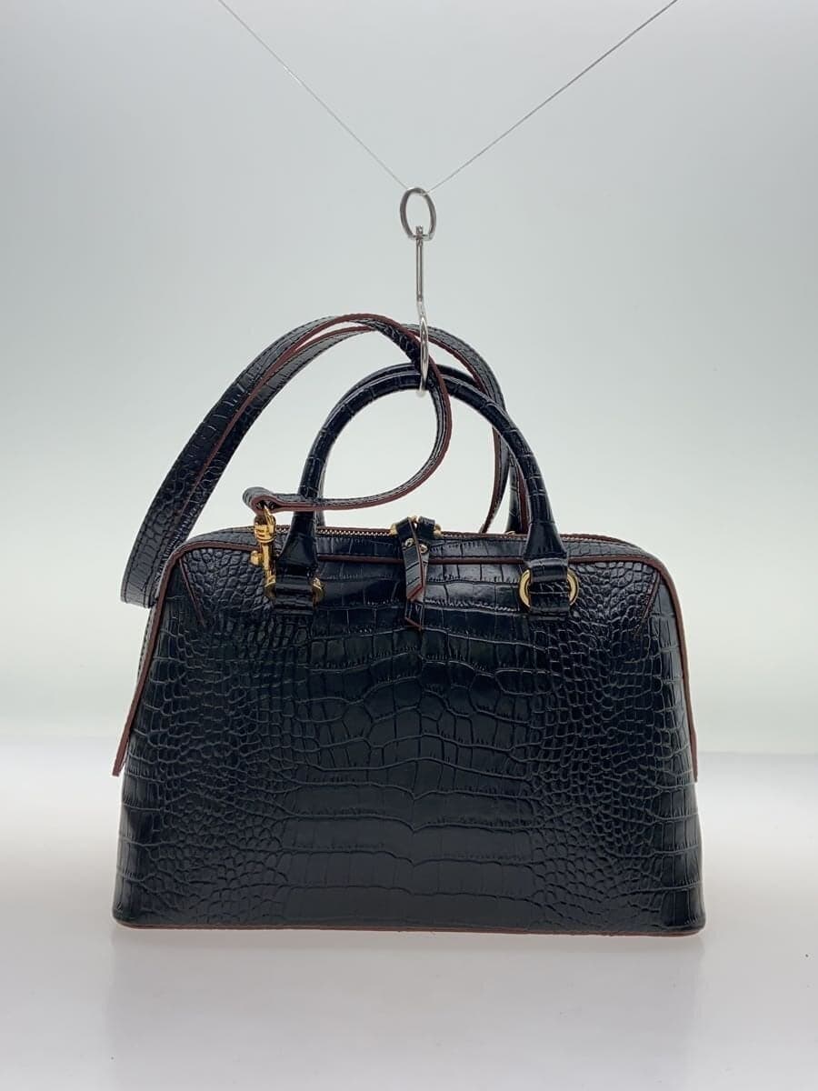 IACUCCI Shoulder Bag Leather BLK 3