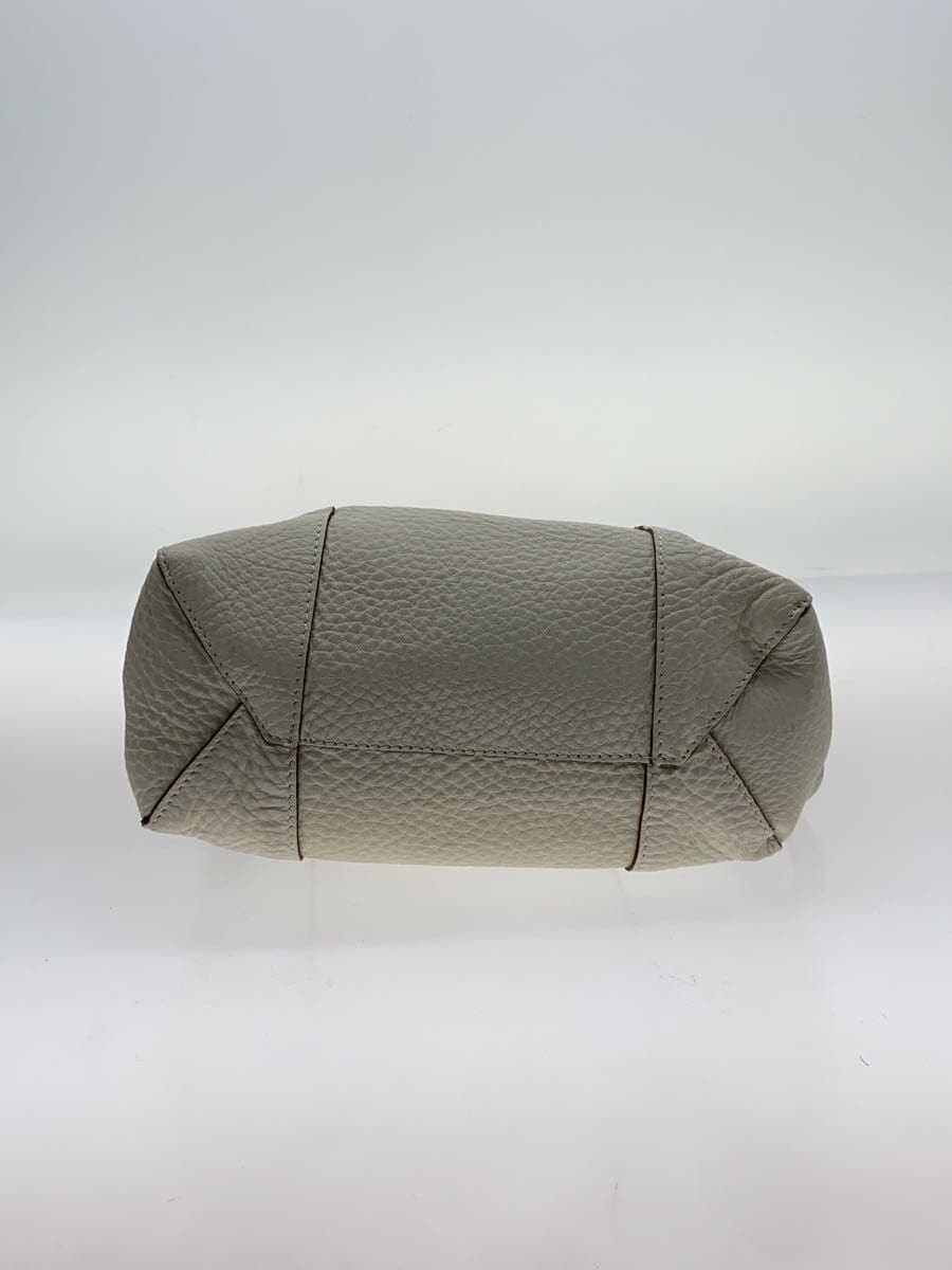 GIANNI CHIARINI Tote Bag Leather WHT 4