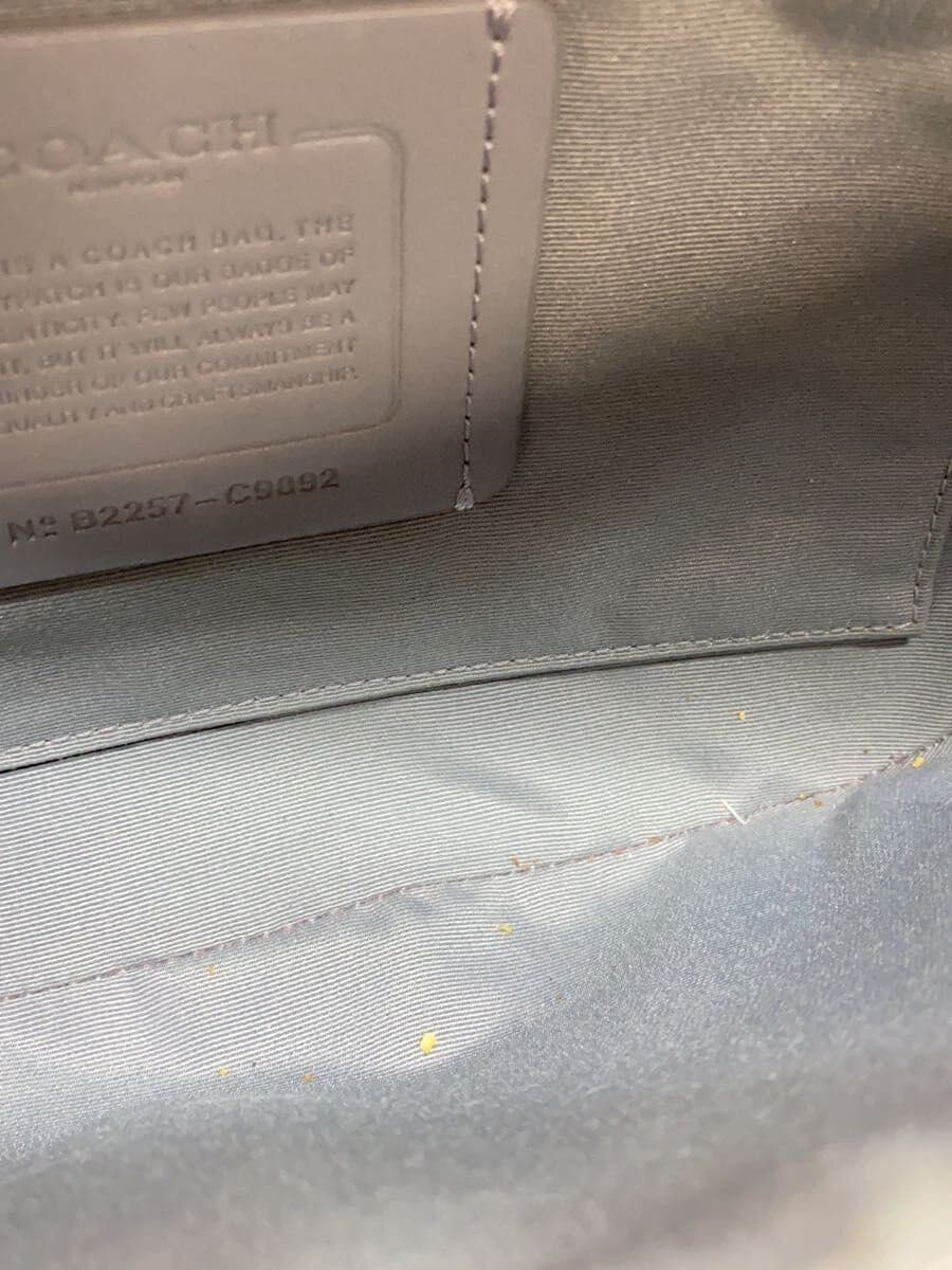 COACH Waist Bag_Signature_Color Block Leather GRN Allover Pattern C9892 6