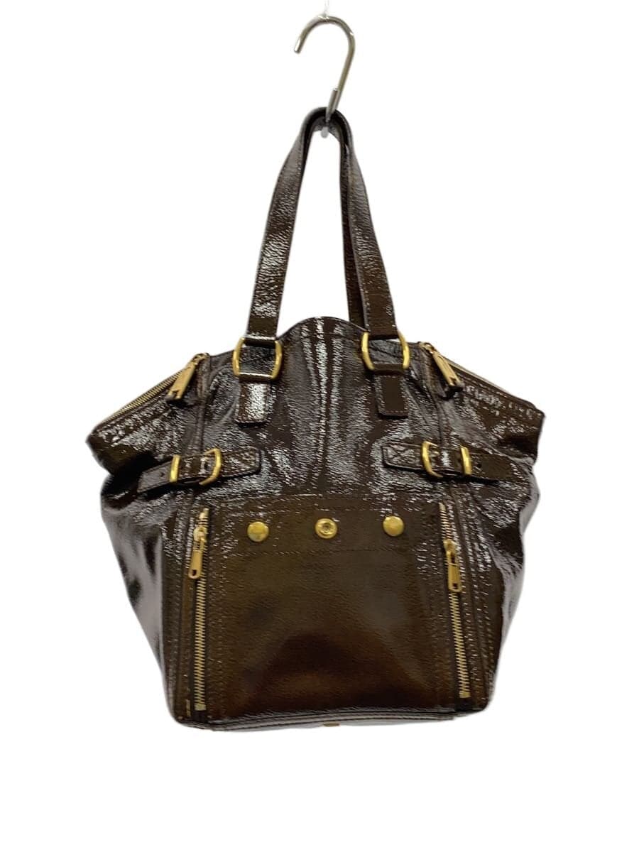 YVES SAINT LAURENT rive gauche handbag leather BRW