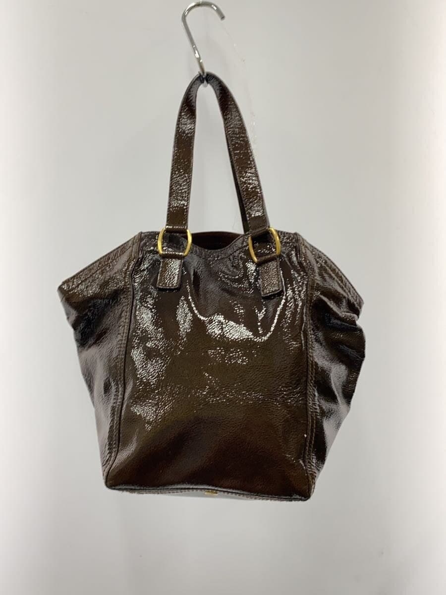 YVES SAINT LAURENT rive gauche handbag leather BRW 3