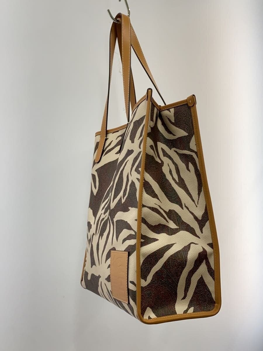 ETRO tote bag -- BEG animal 1N668 2930 2