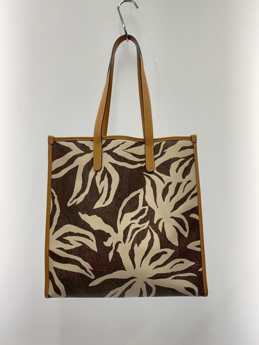 ETRO tote bag -- BEG animal 1N668 2930 3
