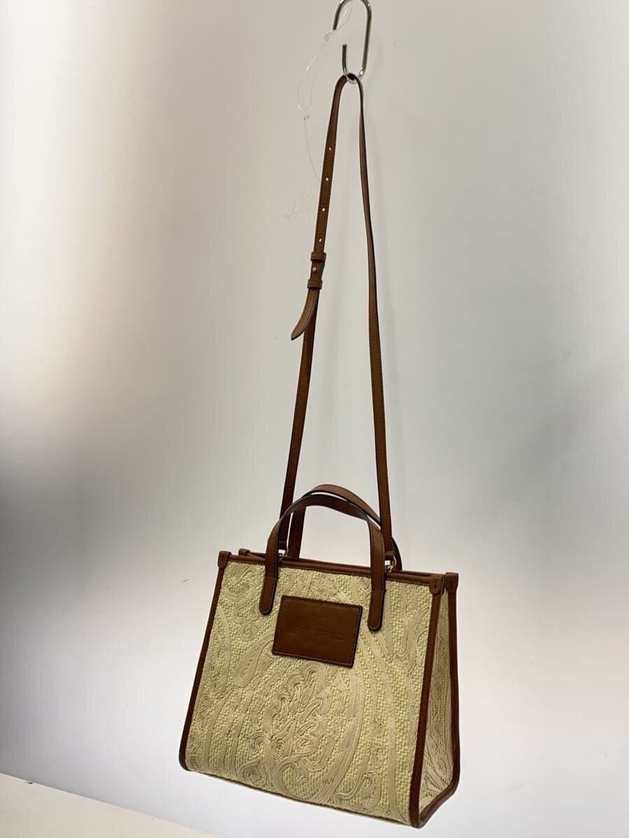 ETRO Shoulder Bag -- BEG All-over pattern 1N895-7091 2