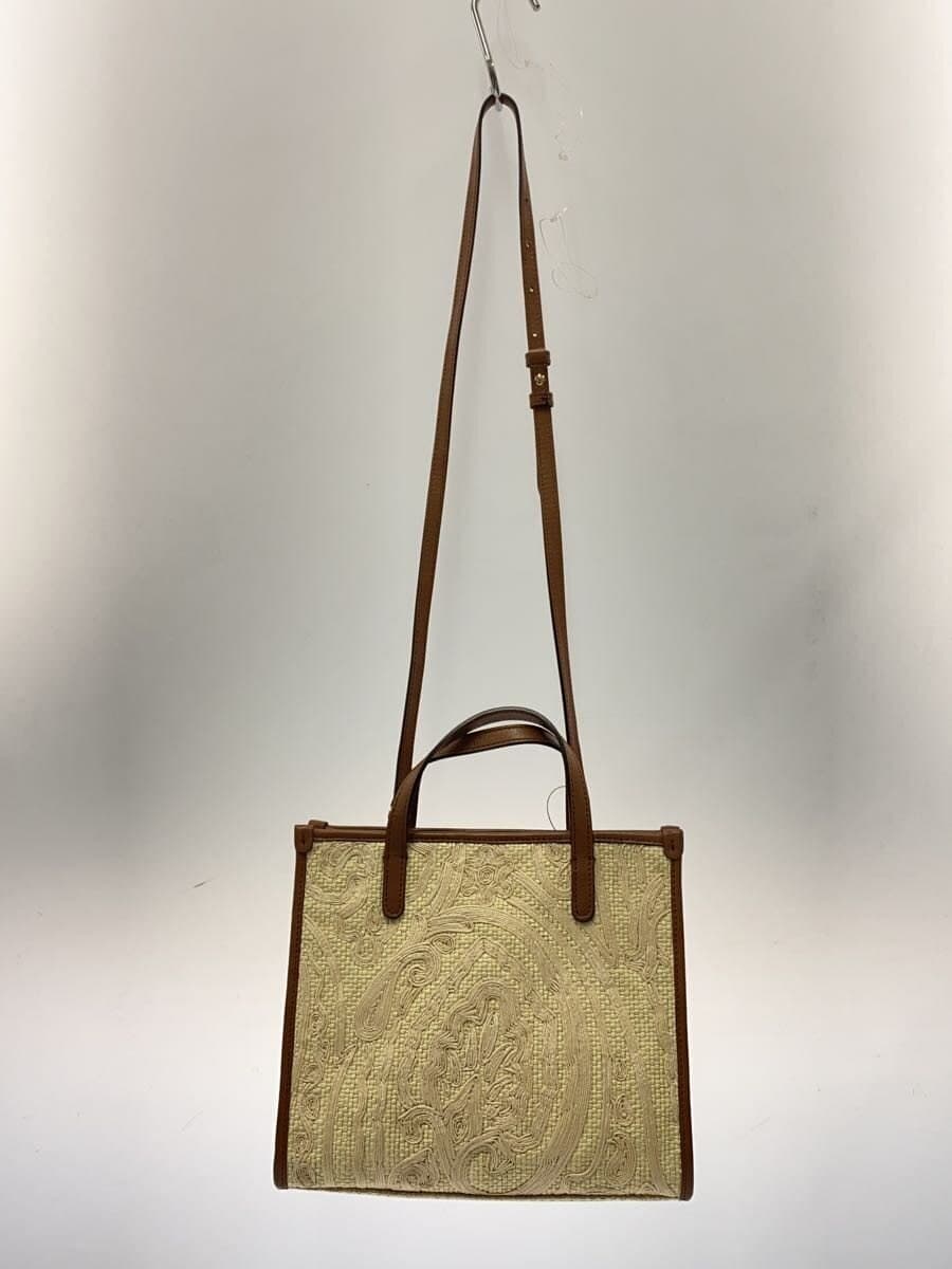 ETRO Shoulder Bag -- BEG All-over pattern 1N895-7091 3