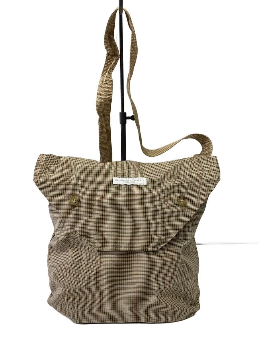 Engineered Garments Shoulder Bag Cotton BRW Check