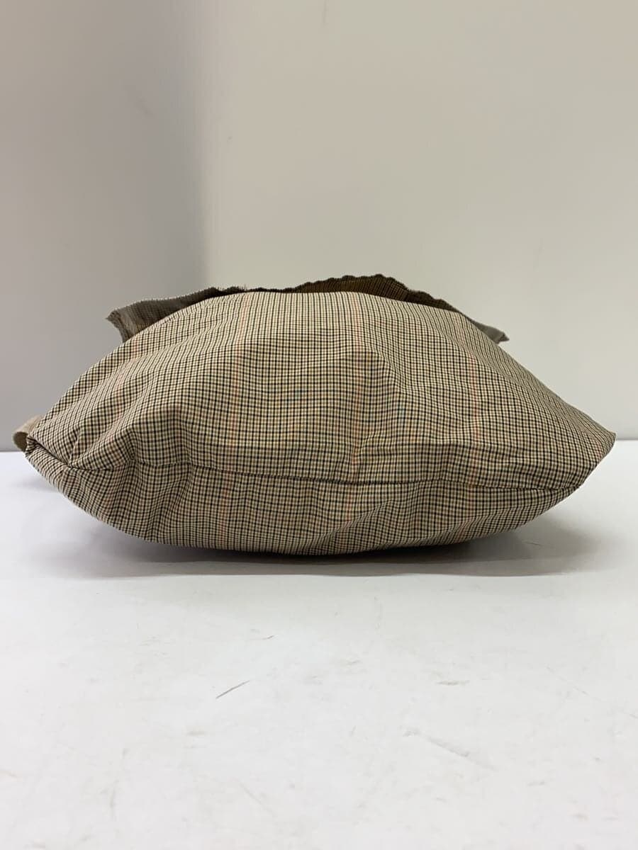 Engineered Garments Shoulder Bag Cotton BRW Check 4