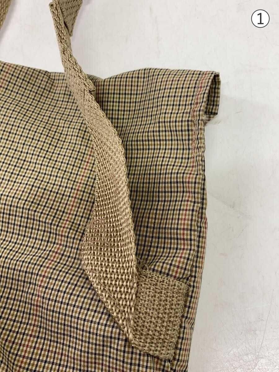Engineered Garments Shoulder Bag Cotton BRW Check 8