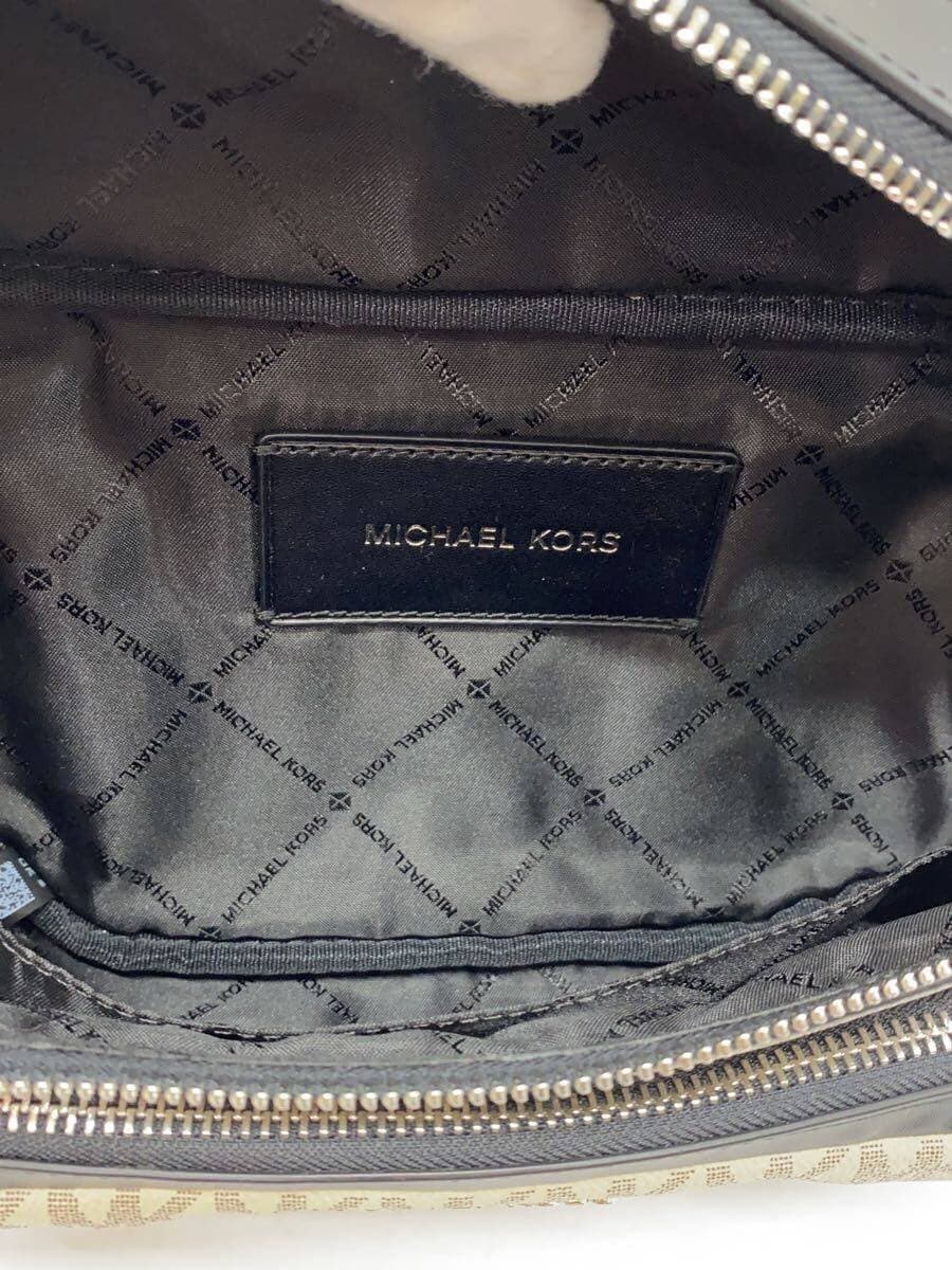 MICHAEL KORS Waist Bag BEG All Over Pattern LI-2209 6
