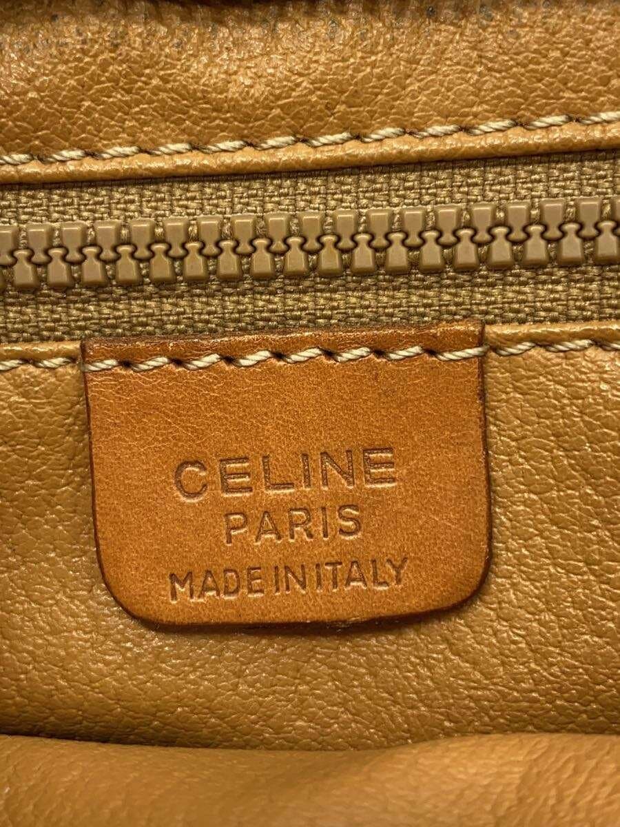 CELINE Second Bag Leather BRW Macadam Corner Wear、Signs of Use Considered 5