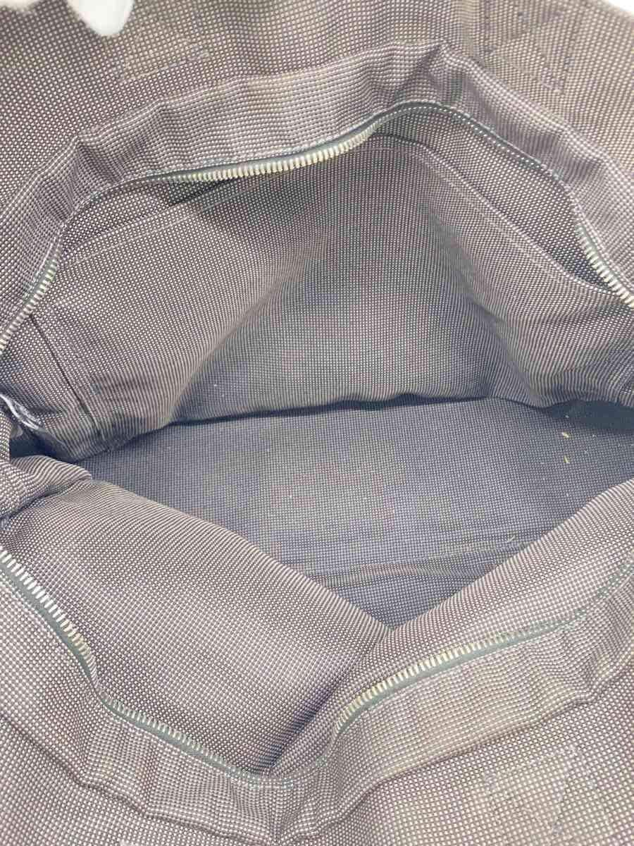 HERMES tote bag polyester GRY 6