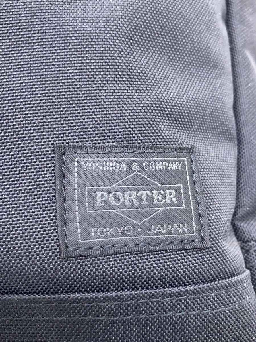 PORTER backpack -- BLK plain 5