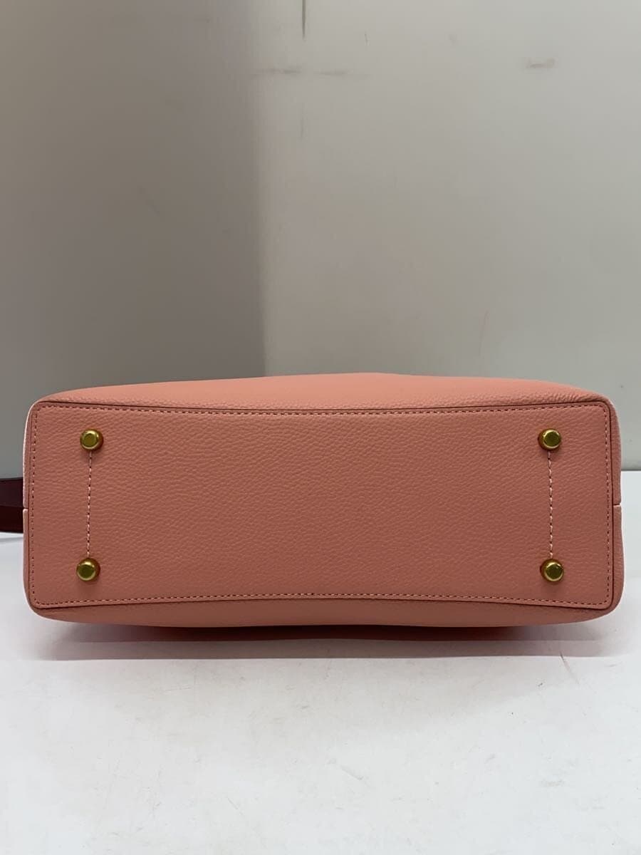 COACH Shoulder Bag PNK Solid C2590 4